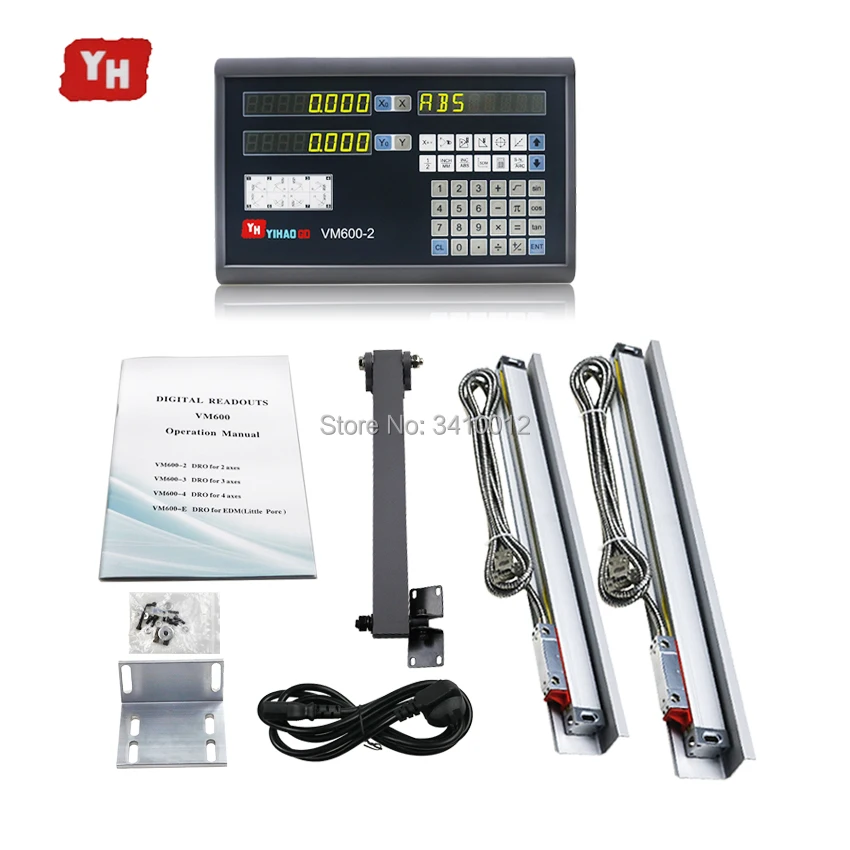 Level measuring instruments 2 axis DRO digital readout kit + 2PCS 5U linear scale travel length 700mm 800mm 900mm 1000mm
Level measuring instruments 2 axis DRO digital readout kit + 2PCS 5U linear scale travel length 700mm 800mm 900mm 1000mm