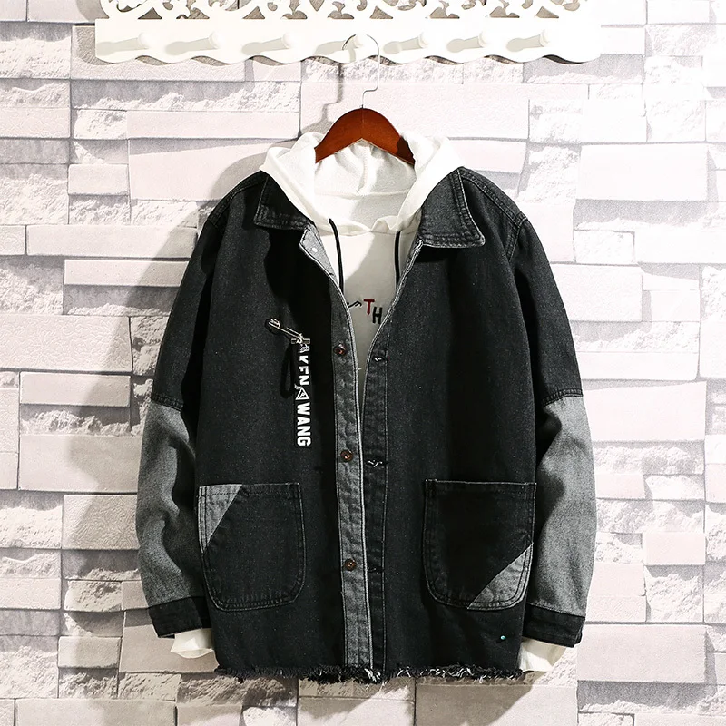New Thin Cowboy jackets New Pattern Fashion Korean Male Leisure Loose Coat Men's Red windbreaker Blue Black Free shipping
New Thin Cowboy jackets New Pattern Fashion Korean Male Leisure Loose Coat Men's Red windbreaker Blue Black Free shipping