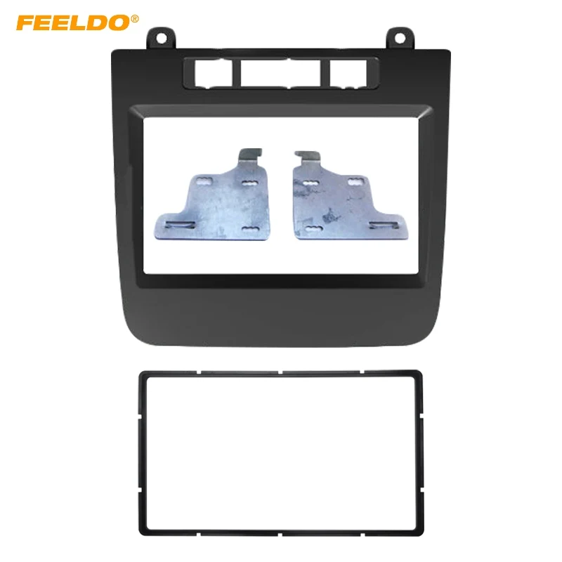 FEELDO Car 2DIN Stereo Radio Fascia Frame For VOLKSWAGEN Touareg 2010-2014 Dashboard Panel Frame Installation Mount Kit
FEELDO Car 2DIN Stereo Radio Fascia Frame For VOLKSWAGEN Touareg 2010-2014 Dashboard Panel Frame Installation Mount Kit