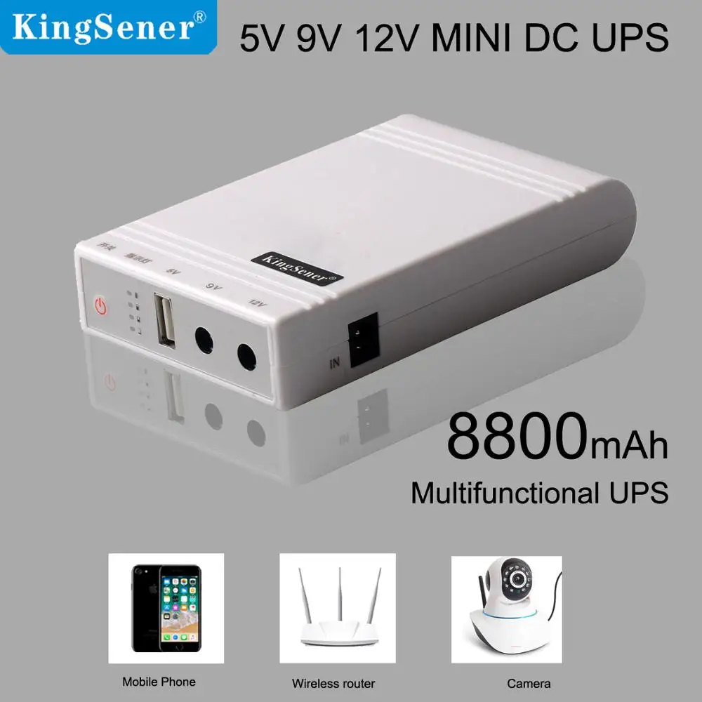 Kingsener портативный Wi Fi роутер Ip камера источник питания для резервного с