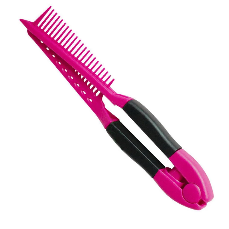 2019 women V type Hair Straightener Comb Folding Portable Pink / Blue Modeling DIY Salon Hairdresser Combs Styling Tool
2019 women V type Hair Straightener Comb Folding Portable Pink / Blue Modeling DIY Salon Hairdresser Combs Styling Tool
