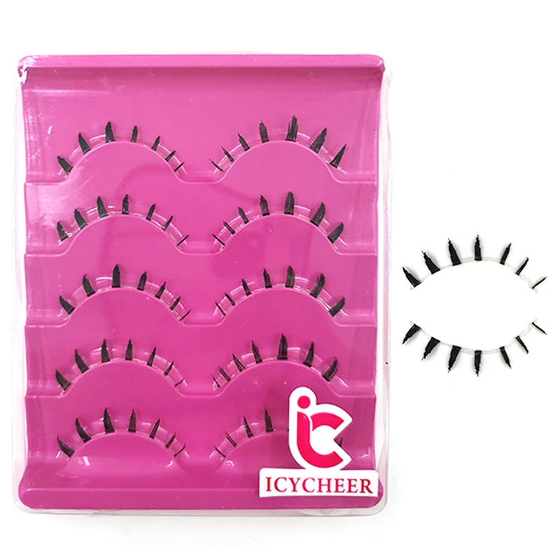 ICYCHEER 5Pairs Lower Under Bottom False Eyelashes Natural Soft Black Fake Eye Lashes Extension maquiagem profissional completa
ICYCHEER 5Pairs Lower Under Bottom False Eyelashes Natural Soft Black Fake Eye Lashes Extension maquiagem profissional completa