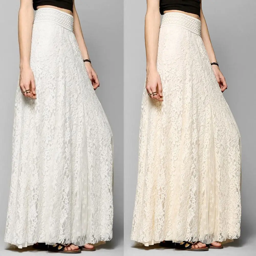 2019 solid sexy elegance New Fashion Women's Elastic High Waist Stretchy Double Lace Layer Chiffon Maxi Long Skirt
2019 solid sexy elegance New Fashion Women's Elastic High Waist Stretchy Double Lace Layer Chiffon Maxi Long Skirt