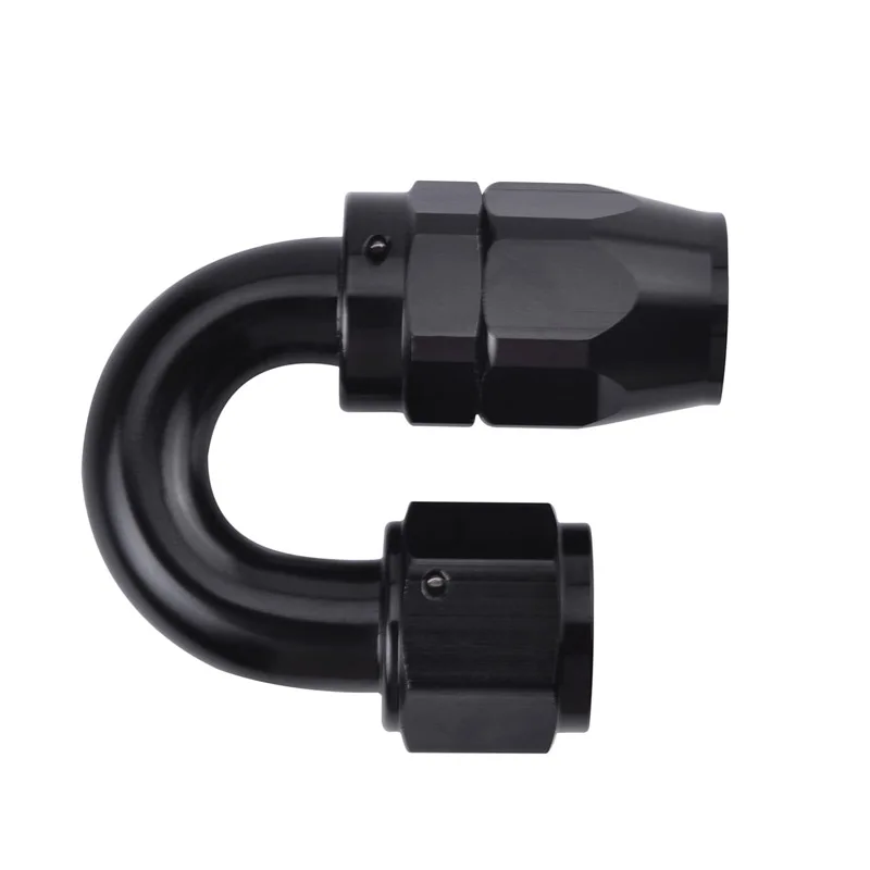ESPEEDER Universal AN6 Straight 45 90 180 Degree Oil Fuel Swivel Hose End Aluminum Alloy Fitting Oil Hose End Adaptor Black
ESPEEDER Universal AN6 Straight 45 90 180 Degree Oil Fuel Swivel Hose End Aluminum Alloy Fitting Oil Hose End Adaptor Black