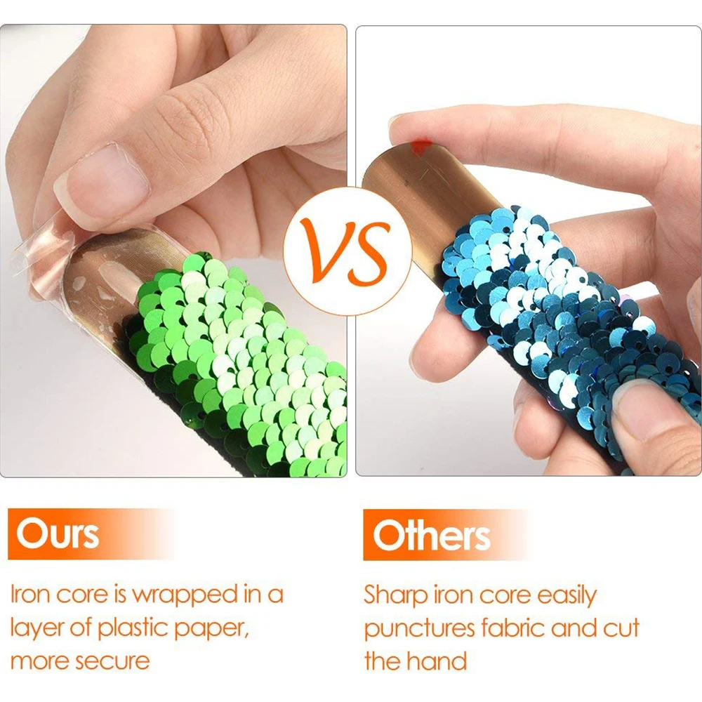 16 Pcs Magic Sequins The Mermaid Bracelets 2Color Sequin Reversible Glitter Slap Bracelets Charms Wristband for Kids Little Me
16 Pcs Magic Sequins The Mermaid Bracelets 2Color Sequin Reversible Glitter Slap Bracelets Charms Wristband for Kids Little Me