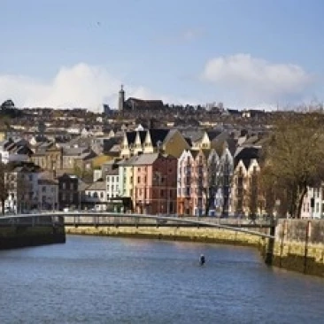 Kneeling Canoe River Lee Cork City Ireland постер печать панорамными изображениями (36x24)|Таблички и