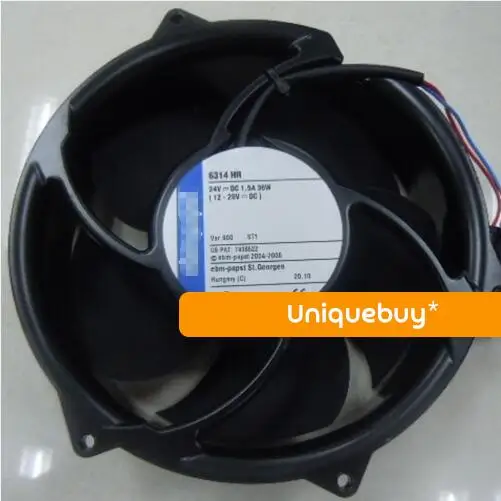 For 6314HR 6314 HR DC24V 36W for ABB Inverter cooling fan Processor Cooler Heatsink Fan
For 6314HR 6314 HR DC24V 36W for ABB Inverter cooling fan Processor Cooler Heatsink Fan