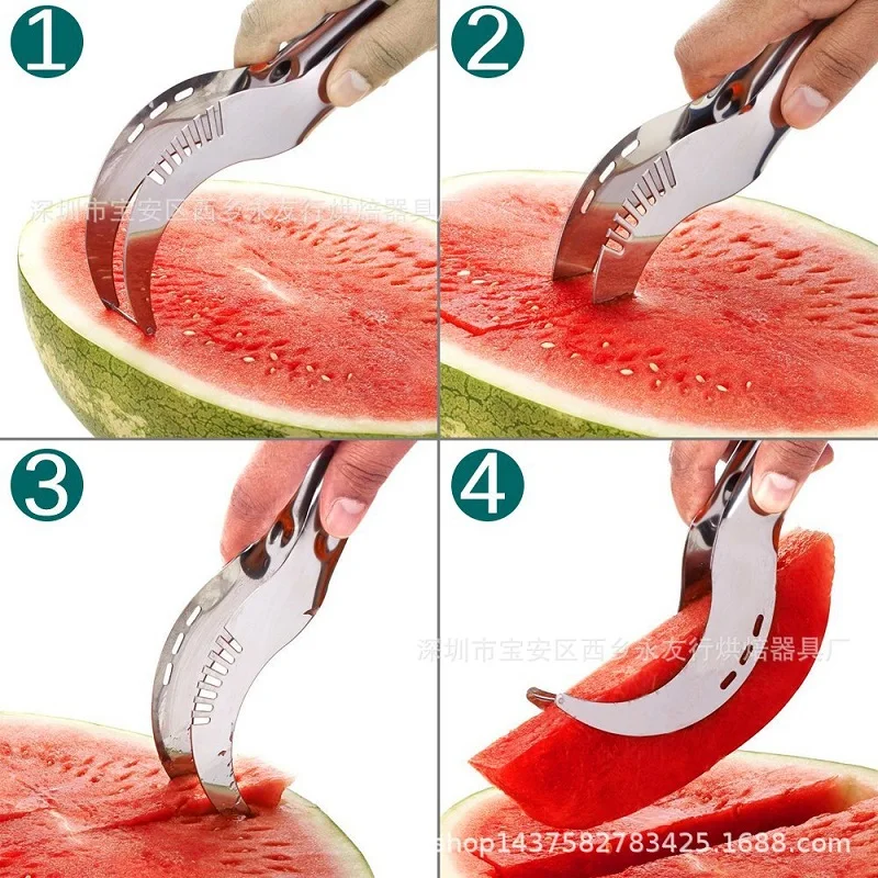 Stainless Steel Watermelon Slicer Fruit Knife Cutter And Ice Cream Ballers Melon Scoop Double Size Spoon Set Kitchen Tools
Stainless Steel Watermelon Slicer Fruit Knife Cutter And Ice Cream Ballers Melon Scoop Double Size Spoon Set Kitchen Tools