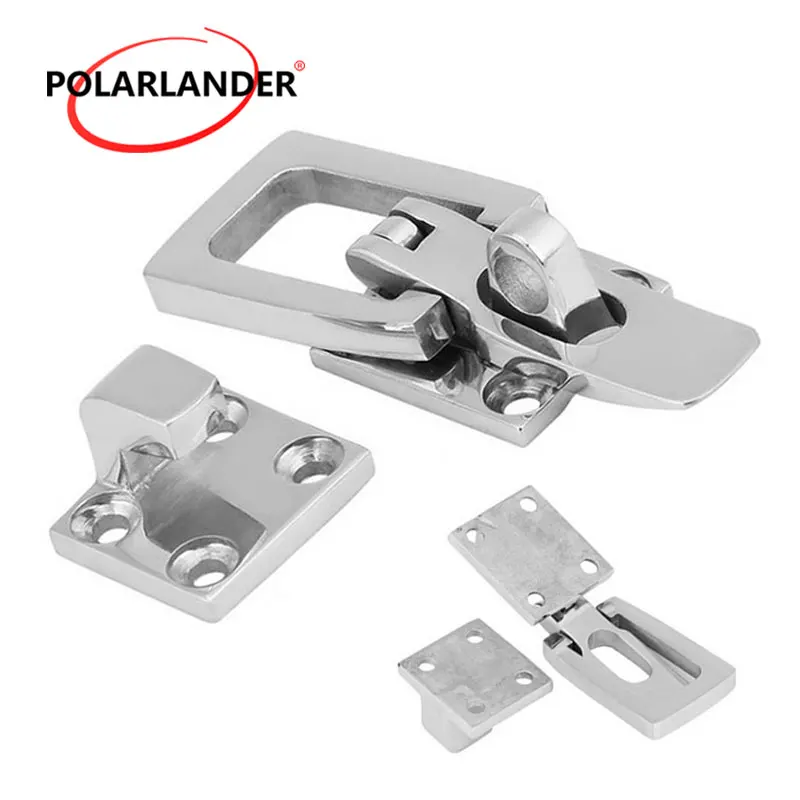 1PCs Professional Door Pull Buckle Door Lock 316 Stainless Steel Marine Hardware Fastener Anti-Rattle Locker for Boat Marine
1PCs Professional Door Pull Buckle Door Lock 316 Stainless Steel Marine Hardware Fastener Anti-Rattle Locker for Boat Marine