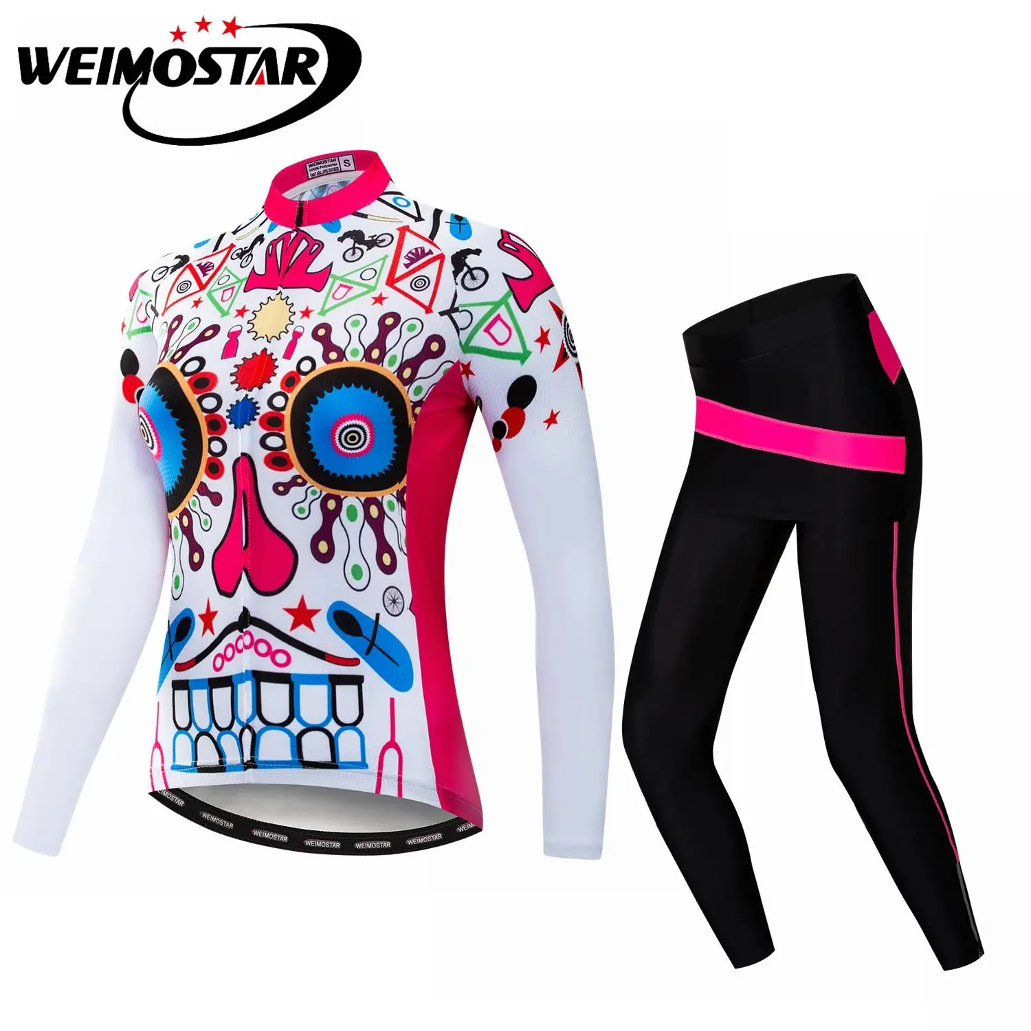 Women Autumn/Spring Long Sleeve Bike Clothing Female Pants Set 2019 Team Cycling Clothes Kits Bicycle Jersey Uniform Girl
Women Autumn/Spring Long Sleeve Bike Clothing Female Pants Set 2019 Team Cycling Clothes Kits Bicycle Jersey Uniform Girl