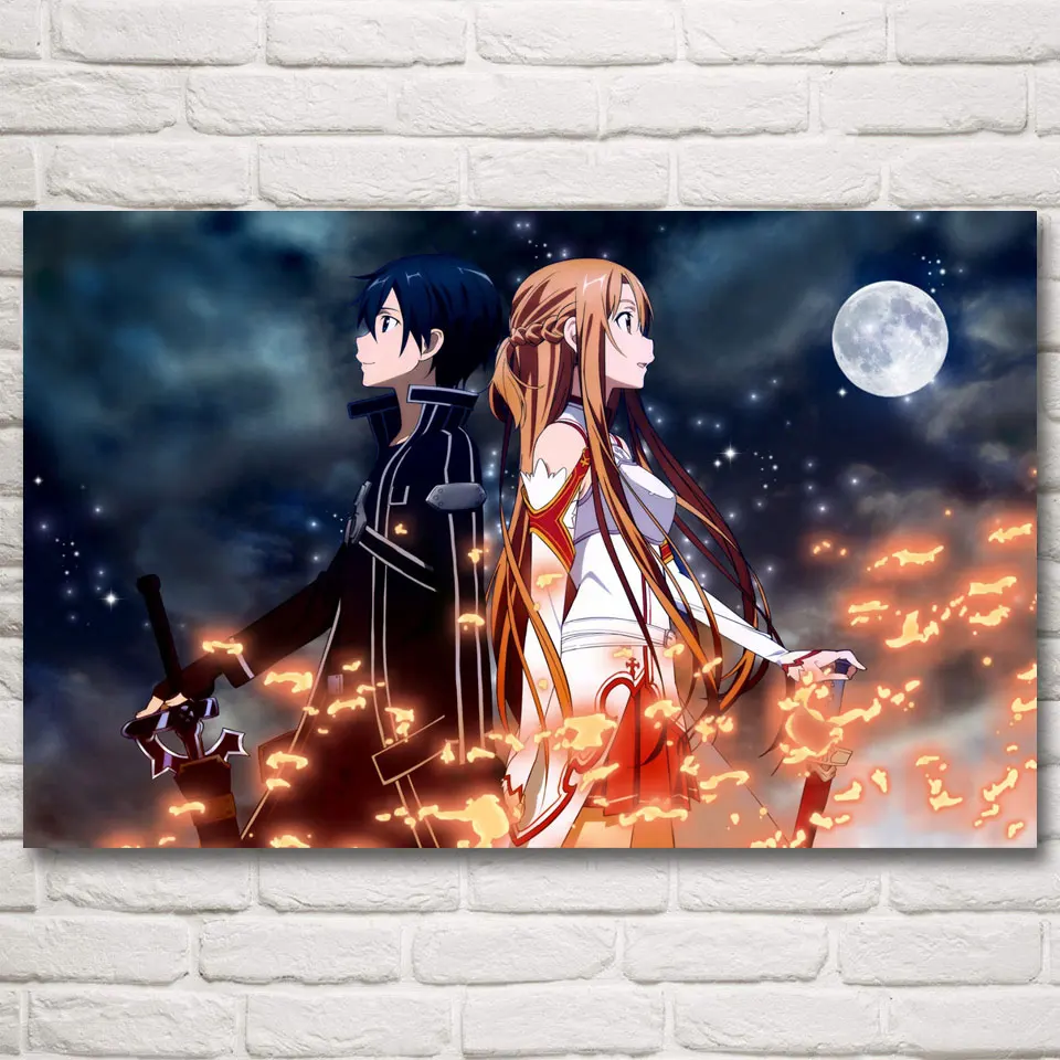 1 Panel Sword Art Online Anime Ideo Games Kirigaya Kazuto Art Silk Poster Prints Home Decor Painting Artworks Modern Poster
1 Panel Sword Art Online Anime Ideo Games Kirigaya Kazuto Art Silk Poster Prints Home Decor Painting Artworks Modern Poster
