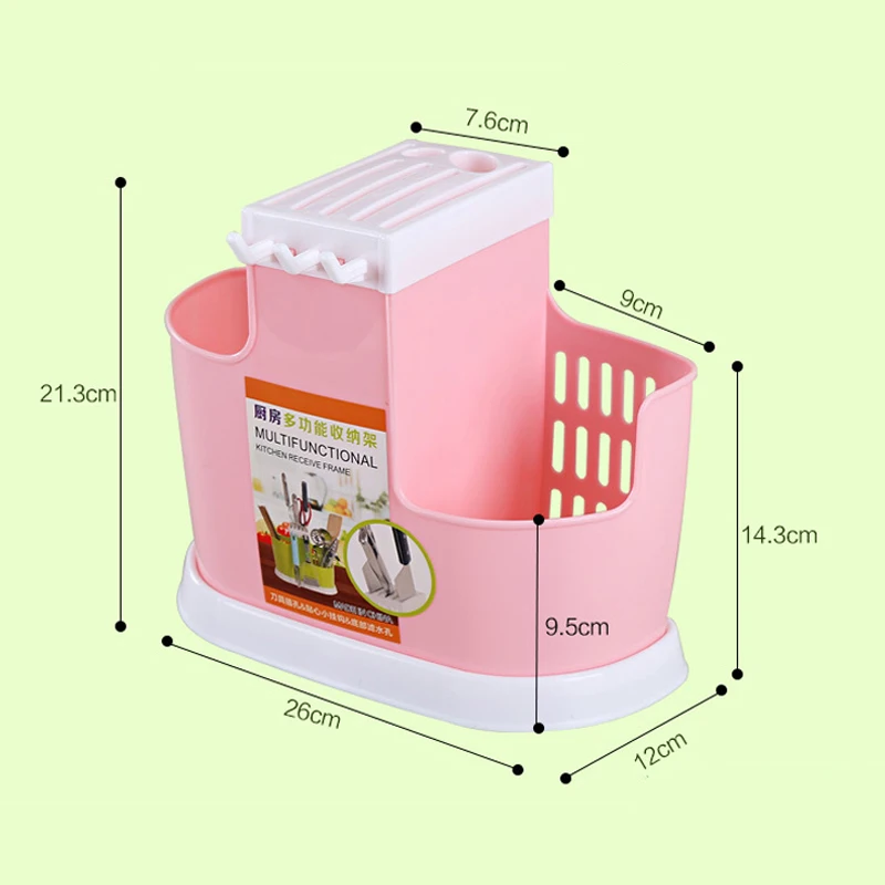 Creative Multifunction Kitchen Storage Rack Chopstick Spoon Fork Tableware Organize Holder Large Capacity Draining Rack
Creative Multifunction Kitchen Storage Rack Chopstick Spoon Fork Tableware Organize Holder Large Capacity Draining Rack