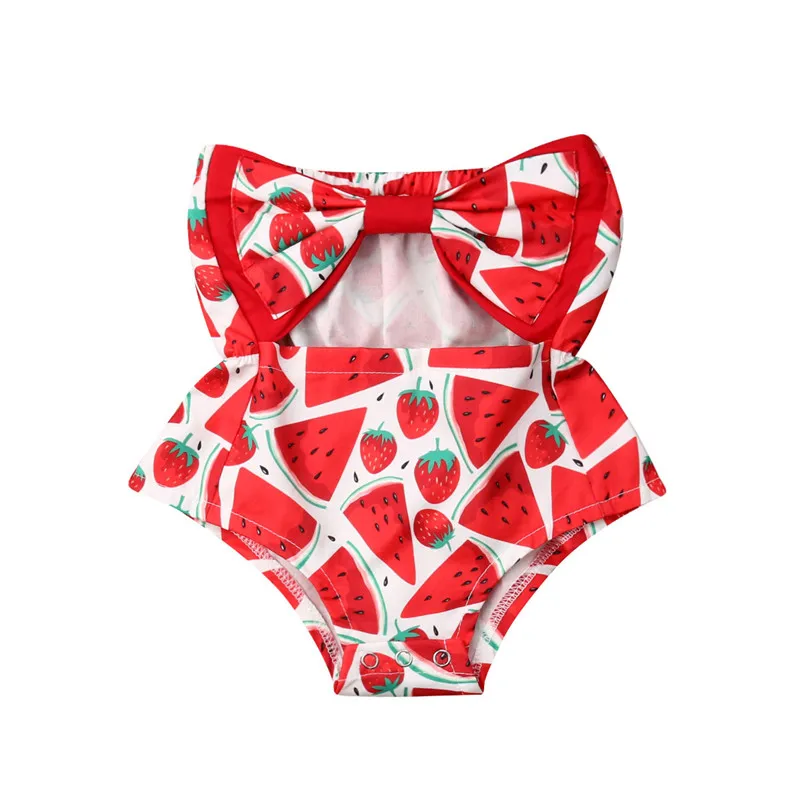 2019 Newborn Toddler Baby Girls Watermelon Tube Top Romper Jumpsuit Outfits Sunsuit Baby Girl Clothes Sleeveless Cotton
2019 Newborn Toddler Baby Girls Watermelon Tube Top Romper Jumpsuit Outfits Sunsuit Baby Girl Clothes Sleeveless Cotton