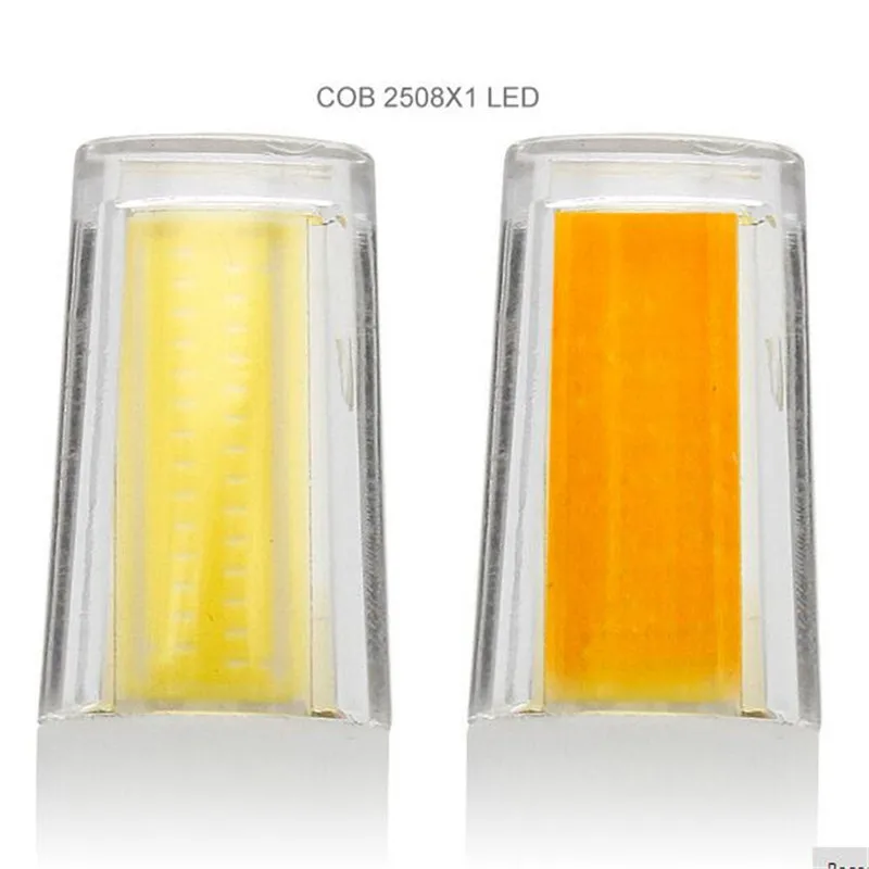 CLAITE 360 Угол луча 2508 COB AC220V G9 3W чистый белый теплый 280LM Светодиодная лампа для дома