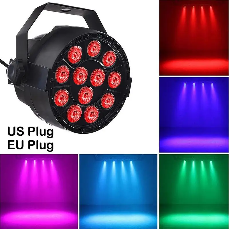 

Par Светильник 12 светодиодный RGB 3IN1 18 Вт 1,5*12 Светодиодный сценический светильник ing DMX 512 клуб диско вечерние бальный зал КТВ Бар Свадебные DJ