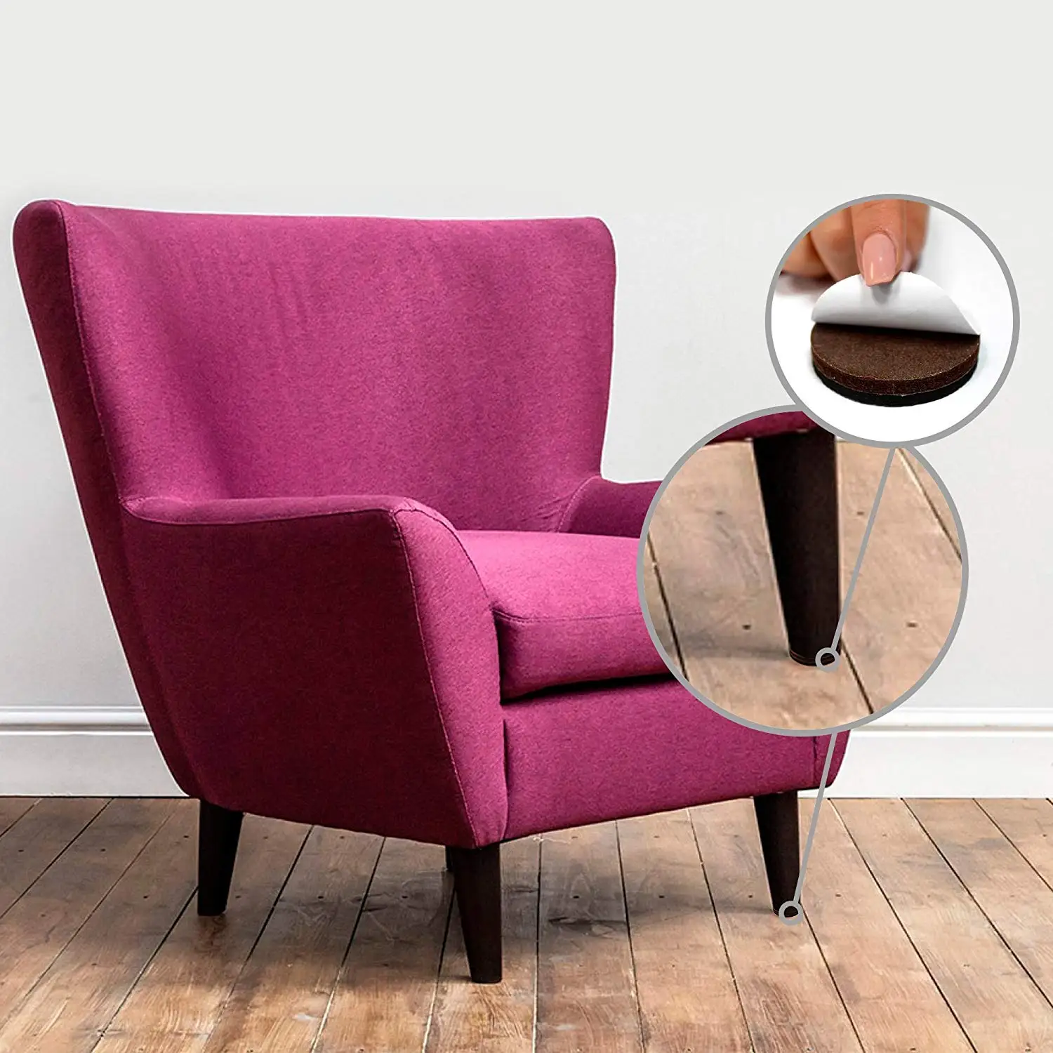 36 Pcs 1 Best Non Slip Feet Floor Protectors for Keep In Place Furniture Stoppers, Black
36 Pcs 1 Best Non Slip Feet Floor Protectors for Keep In Place Furniture Stoppers, Black