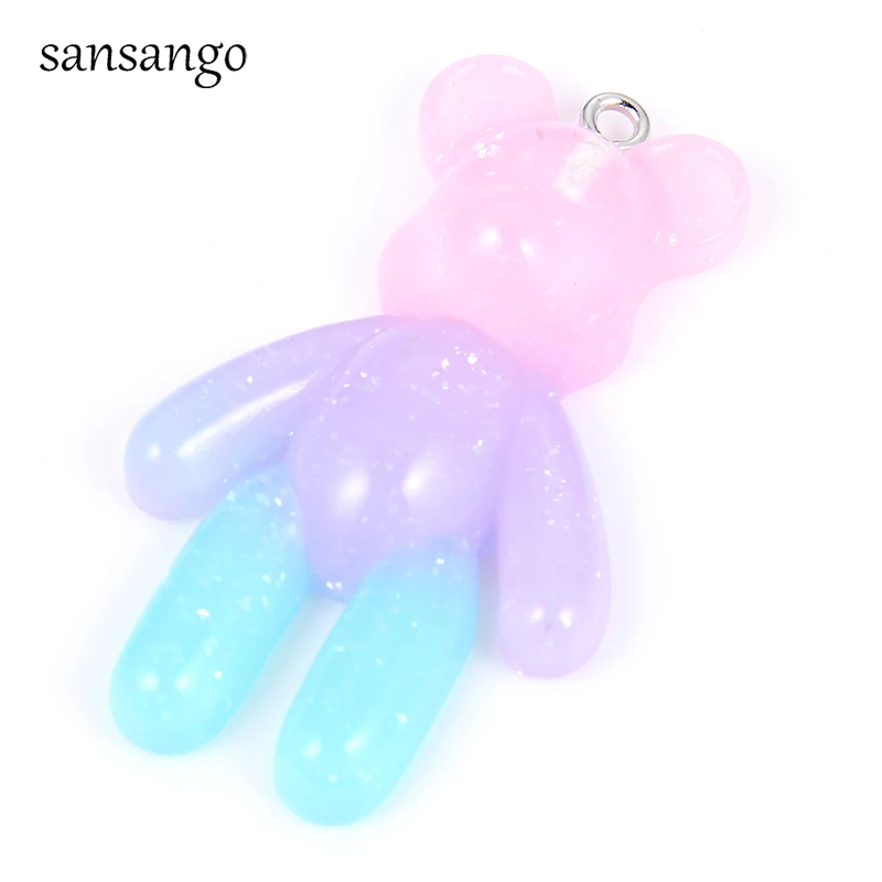 5pcs Mixed Three Color Transparent Crystal Cute Bear Resin Charms Pendant For Children Kids DIY Bracelet Jewelry Accessories
5pcs Mixed Three Color Transparent Crystal Cute Bear Resin Charms Pendant For Children Kids DIY Bracelet Jewelry Accessories