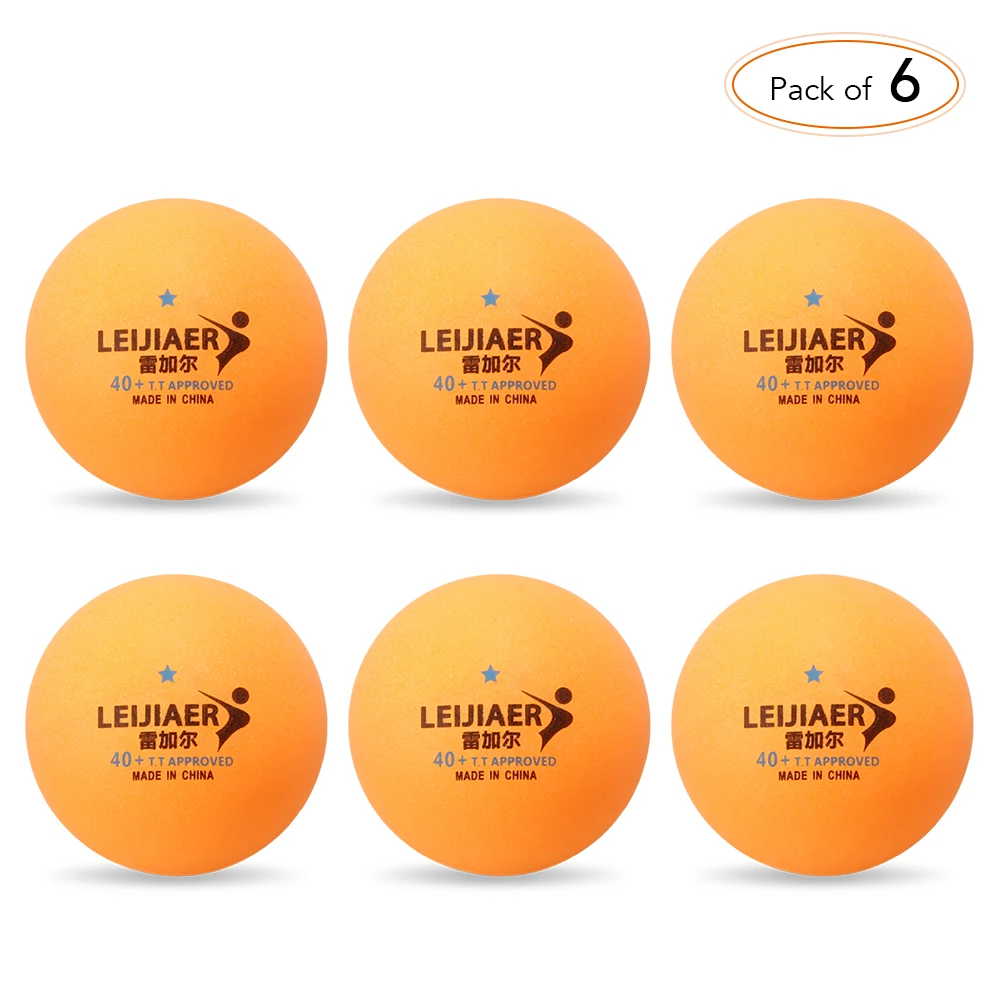 Professional 6Pcs 1/2/3-Star 40mm Table Tennis Balls Ping Pong Balls Practice Training Table tennis balls Ping Pong accessories
Professional 6Pcs 1/2/3-Star 40mm Table Tennis Balls Ping Pong Balls Practice Training Table tennis balls Ping Pong accessories