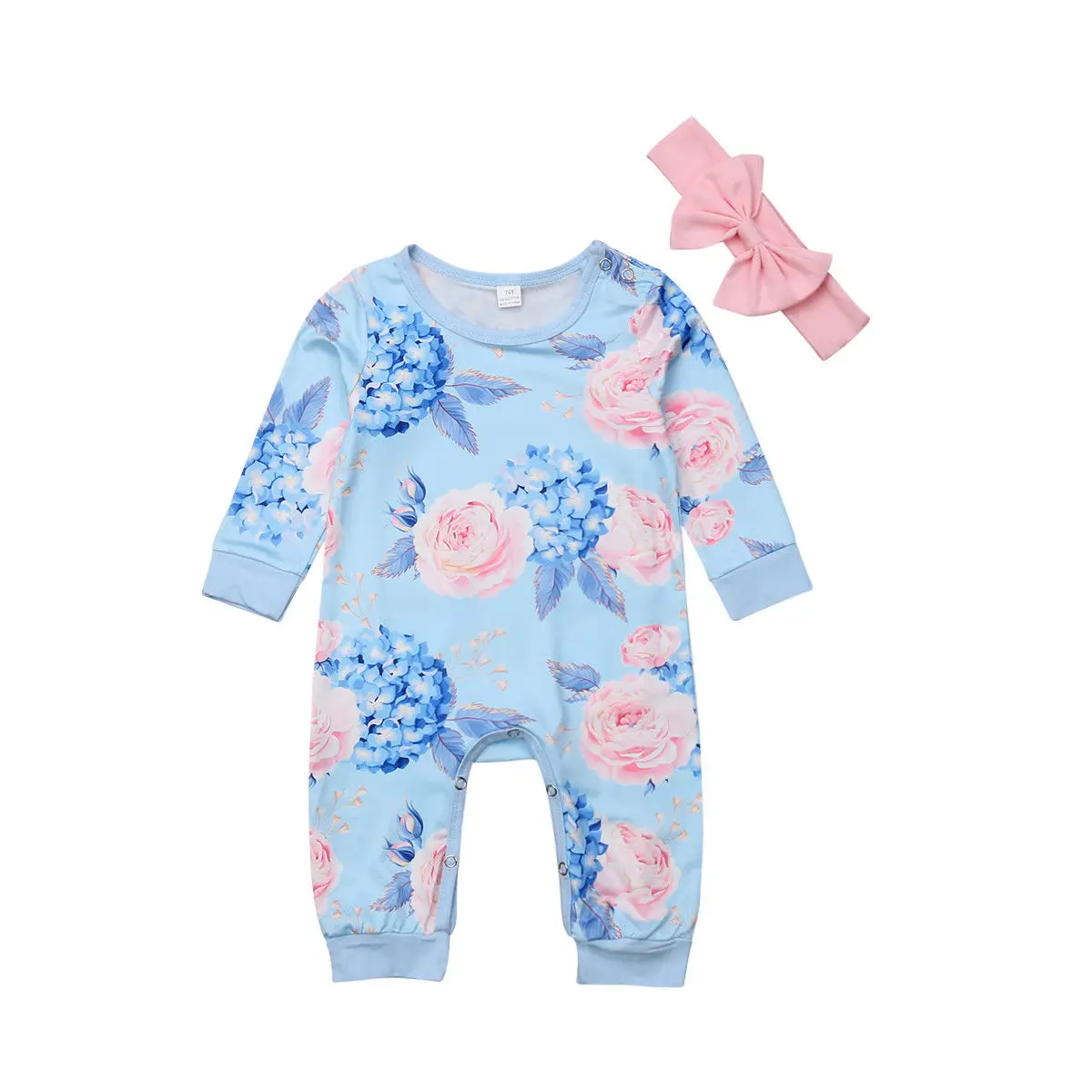 0-24M Cute Newborn Baby Girl Long Sleeve Floral Romper Jumpsuit Headband 2PCS Outfits Baby Clothes
0-24M Cute Newborn Baby Girl Long Sleeve Floral Romper Jumpsuit Headband 2PCS Outfits Baby Clothes