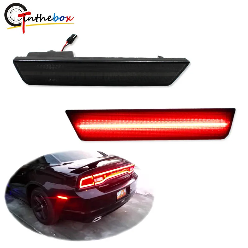 Gtinthebox For Car Dodge Rear Side Marker Lamps w Red LED Lights For 2008-2014 Dodge Challenger and 2011-2014 Dodge Charger 12V
Gtinthebox For Car Dodge Rear Side Marker Lamps w Red LED Lights For 2008-2014 Dodge Challenger and 2011-2014 Dodge Charger 12V