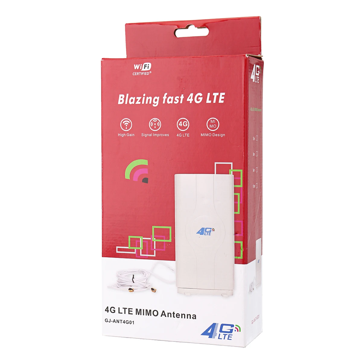 4G LTE Wifi Antenna 88 dBi TS9 CRC9 SMA Connector Router external MIMO Antenna Home with 2 * 2m cables Router Modem
4G LTE Wifi Antenna 88 dBi TS9 CRC9 SMA Connector Router external MIMO Antenna Home with 2 * 2m cables Router Modem