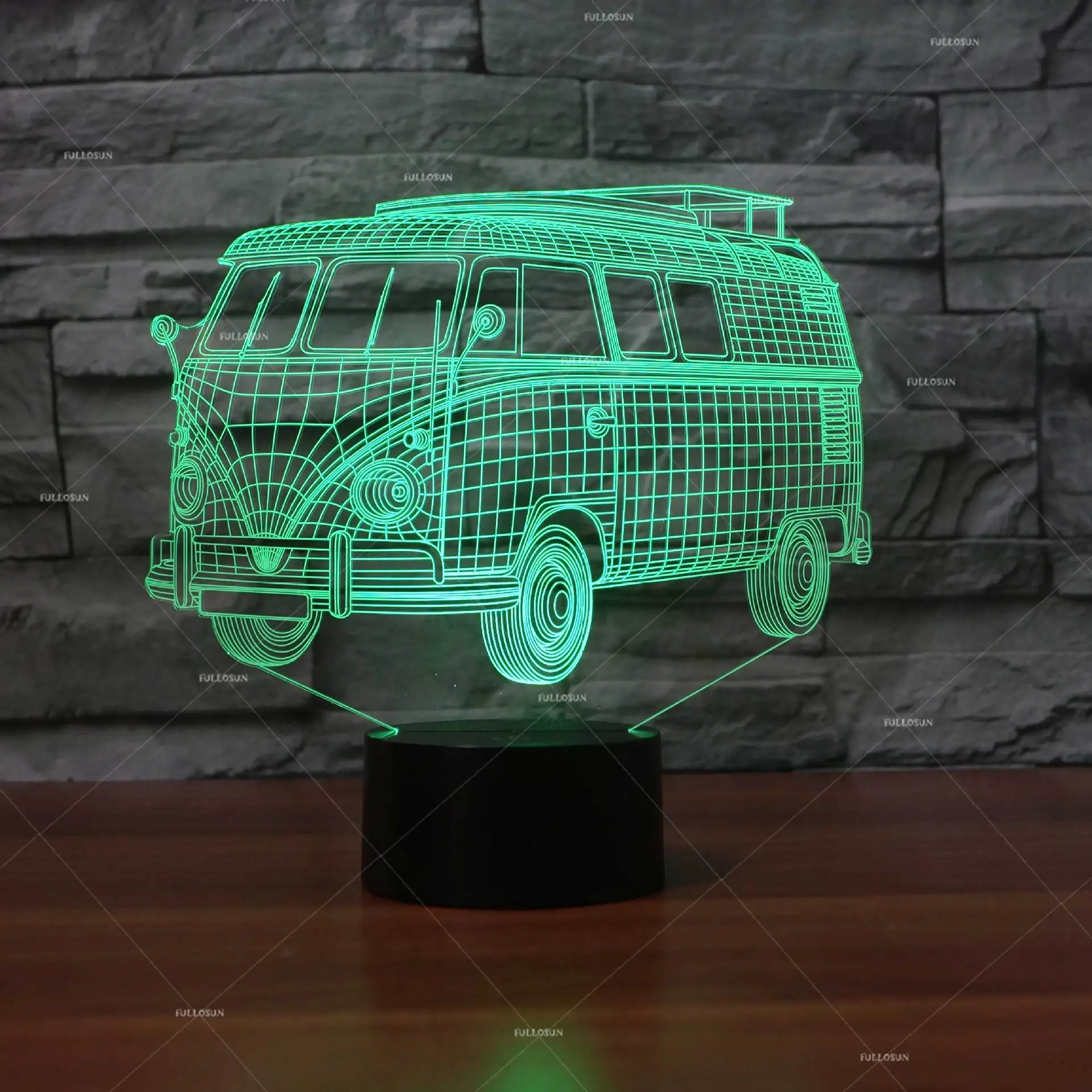 Bus Creative 3d Lamp Colorful Touch Gift Bedroom Lighting Table Lamp Remote touch USB and battery power supply Desk Lamp
Bus Creative 3d Lamp Colorful Touch Gift Bedroom Lighting Table Lamp Remote touch USB and battery power supply Desk Lamp