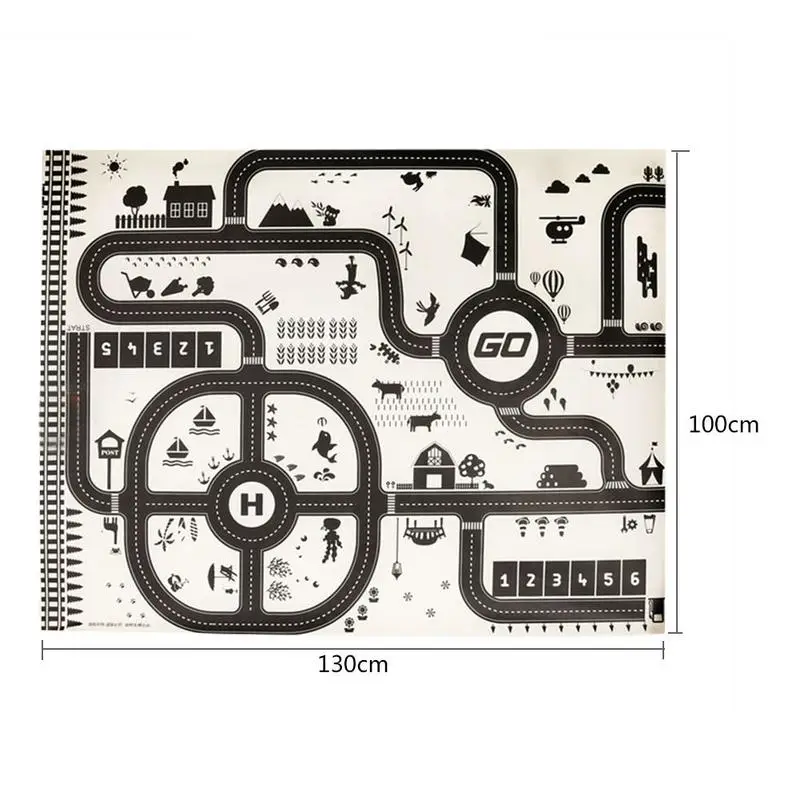 Children's Rugs Town Car Road Map City Rug Play Village Mat Playmat 51x40inch Baby Crawl Play Game Cushion
Children's Rugs Town Car Road Map City Rug Play Village Mat Playmat 51x40inch Baby Crawl Play Game Cushion