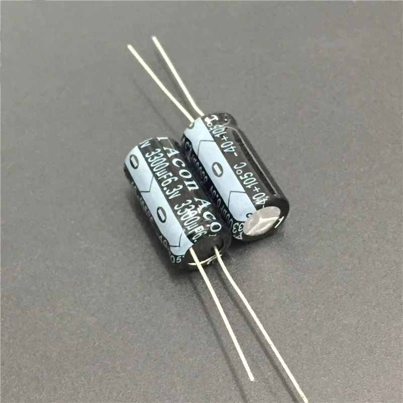10 шт/100 шт 3300 мкФ 6 3 V ACON 10x20 мм 6.3V3300uF алюминиевый электролитический