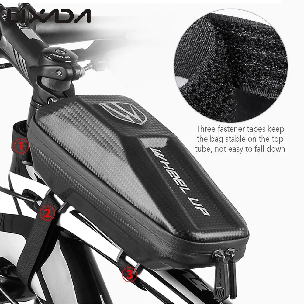 Bicycle Cycling Bag Lixada 2L Waterproof Bicycle Bag Hanging Bag for Front Tube Bike Eva Hard Shell for MTB Road Bike
Bicycle Cycling Bag Lixada 2L Waterproof Bicycle Bag Hanging Bag for Front Tube Bike Eva Hard Shell for MTB Road Bike