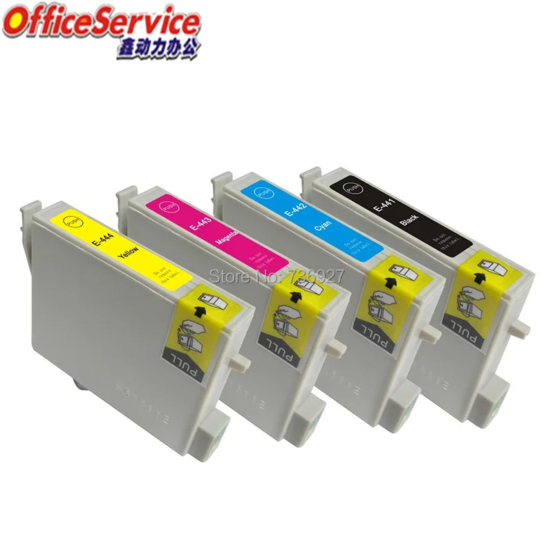

T0441 Ink Cartridges Compatible For Epson for Stylus C64 C66 C84 C84N C84WN C86 CX3600 CX3650 CX4600 CX6400 CX6600 printer