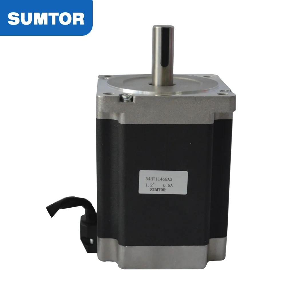 stepper motor nema 34 kit 3 phase 114mm motor body length 5.2N.m holding torque 6.8A current
stepper motor nema 34 kit 3 phase 114mm motor body length 5.2N.m holding torque 6.8A current