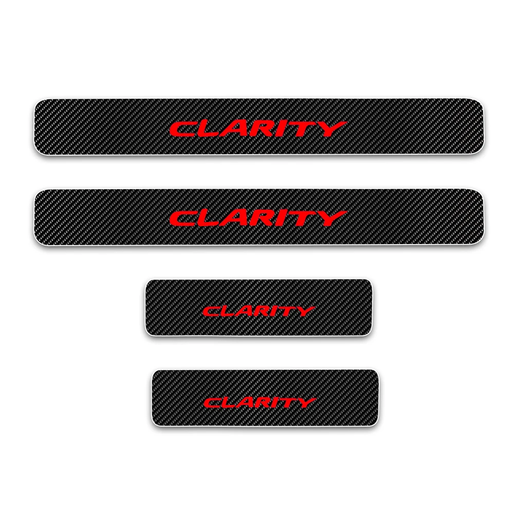 Car Door Threshold For Honda Clarity Car Door Sill Scuff Plate Guards Sills 4D Carbon Fiber Vinyl Sticker Auto Accessories 4Pcs
Car Door Threshold For Honda Clarity Car Door Sill Scuff Plate Guards Sills 4D Carbon Fiber Vinyl Sticker Auto Accessories 4Pcs