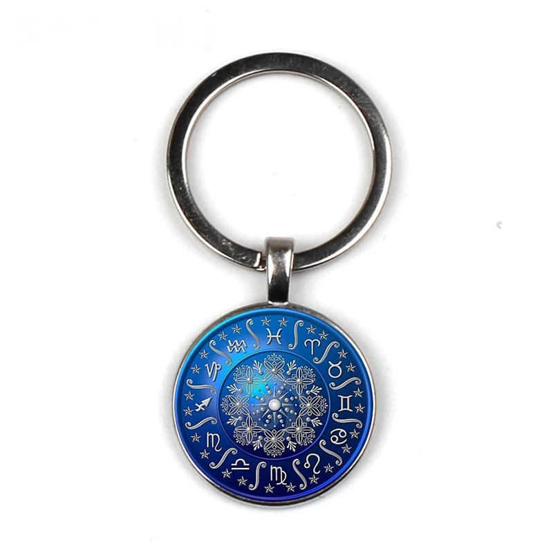Mysterious Blue 12 Constellation Compass Keychain Glass Time Gem Keychain Key Jewelry DIY Custom Photo Personality Gift
Mysterious Blue 12 Constellation Compass Keychain Glass Time Gem Keychain Key Jewelry DIY Custom Photo Personality Gift