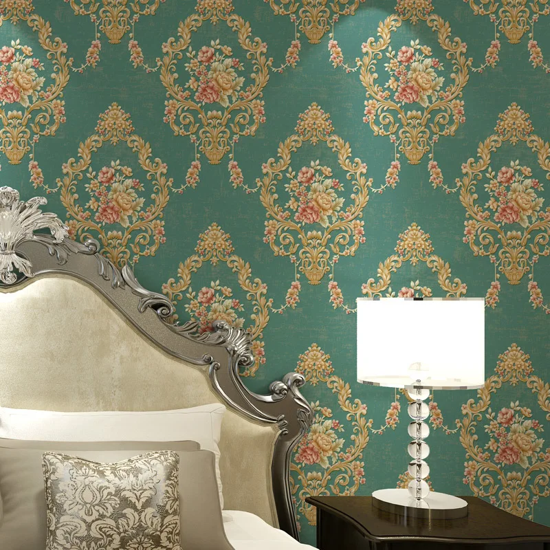 Hot Sale Bedroom Living Room Tv Mural Wallpaper Wall European Pastoral Embosed Non-woven 3d Wallpaper Roll Papel De Parede
Hot Sale Bedroom Living Room Tv Mural Wallpaper Wall European Pastoral Embosed Non-woven 3d Wallpaper Roll Papel De Parede