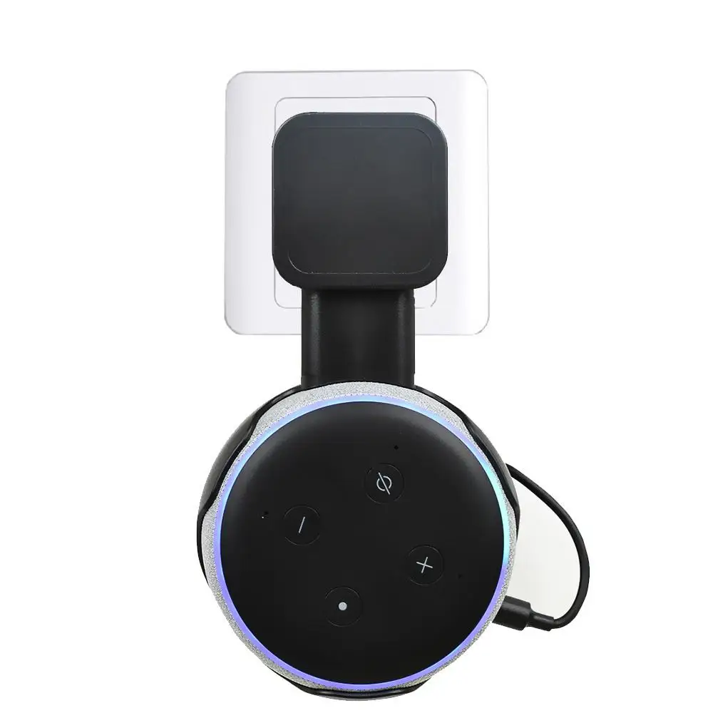 Настенный держатель на выходе для Amazon Alexa Echo Dot 3nd Generation компактный кронштейн