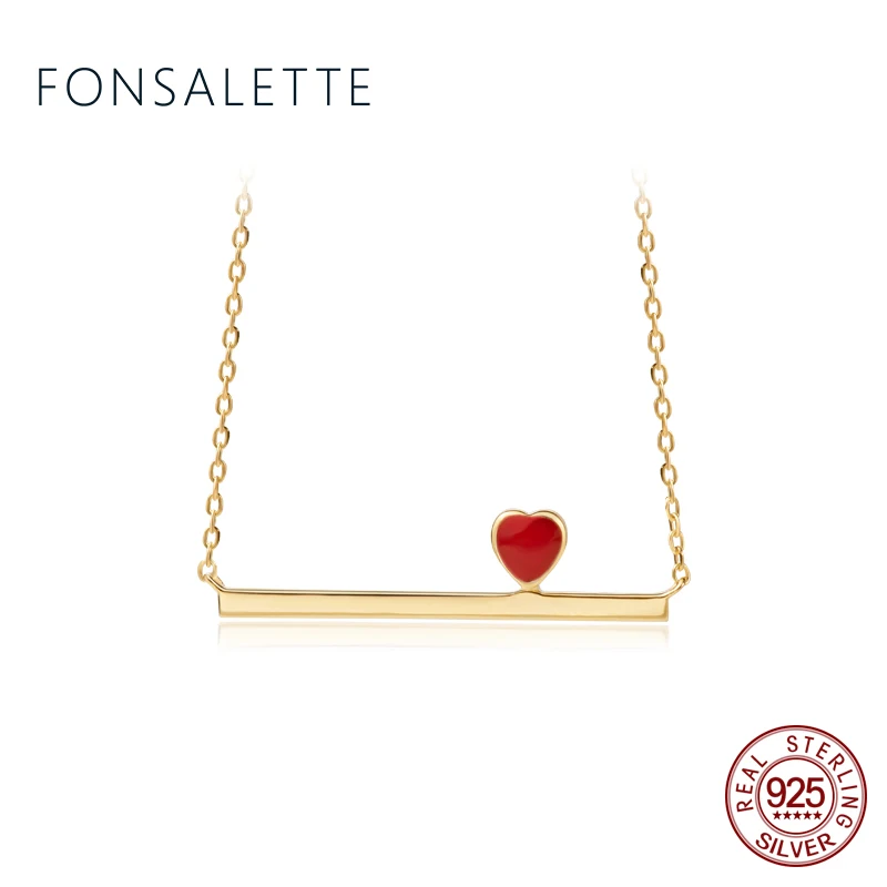 Fashion Romantic Stick Necklaces Charm Heart Bar Statement Chain Necklace for Women Jewelry Christmas Gift zk40
Fashion Romantic Stick Necklaces Charm Heart Bar Statement Chain Necklace for Women Jewelry Christmas Gift zk40
