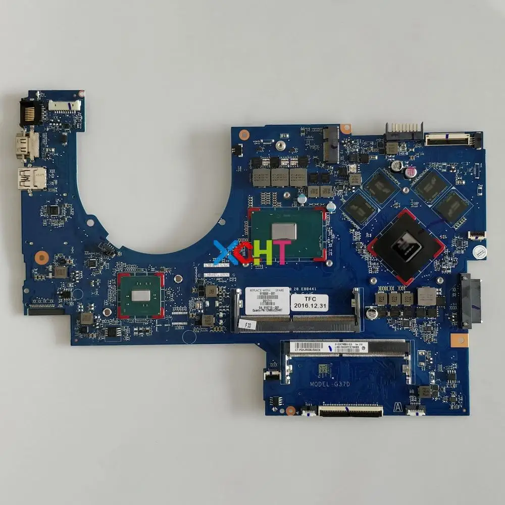 for HP OMEN NOTEBOOK 17-W Series 17T-W200 915550-001 915550-601 w 1050Ti/4GB GPU w i7-7700HQ CPU DAG37DMBAD0 Laptop Motherboard
for HP OMEN NOTEBOOK 17-W Series 17T-W200 915550-001 915550-601 w 1050Ti/4GB GPU w i7-7700HQ CPU DAG37DMBAD0 Laptop Motherboard