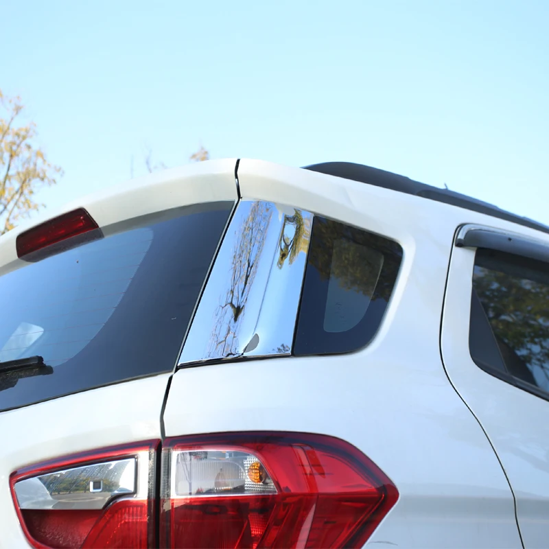 2 Pcs ABS ChromeCar Back Tail Spoilers Rear Door Side Window Decal Cover Trim Sticker for Ford Ecosport 2012 - 2016 Accessories
2 Pcs ABS ChromeCar Back Tail Spoilers Rear Door Side Window Decal Cover Trim Sticker for Ford Ecosport 2012 - 2016 Accessories