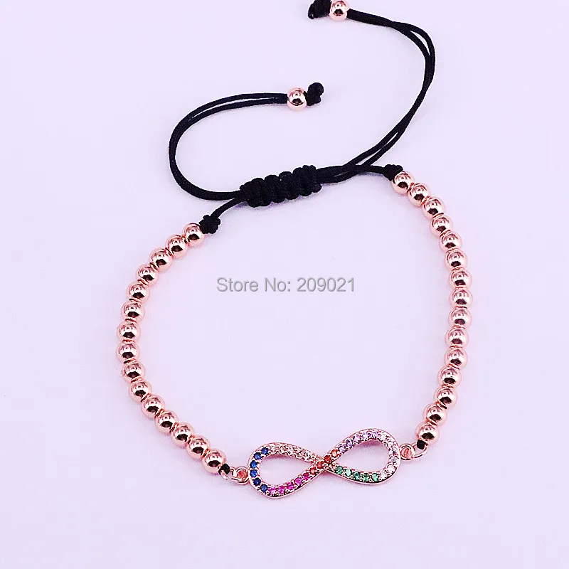 8Pcs Braiding Handmade Bead Strand Bracelet Micro Pave CZ 8 Shape Macrame Rope Adjustable Bracelet Jewelry
8Pcs Braiding Handmade Bead Strand Bracelet Micro Pave CZ 8 Shape Macrame Rope Adjustable Bracelet Jewelry
