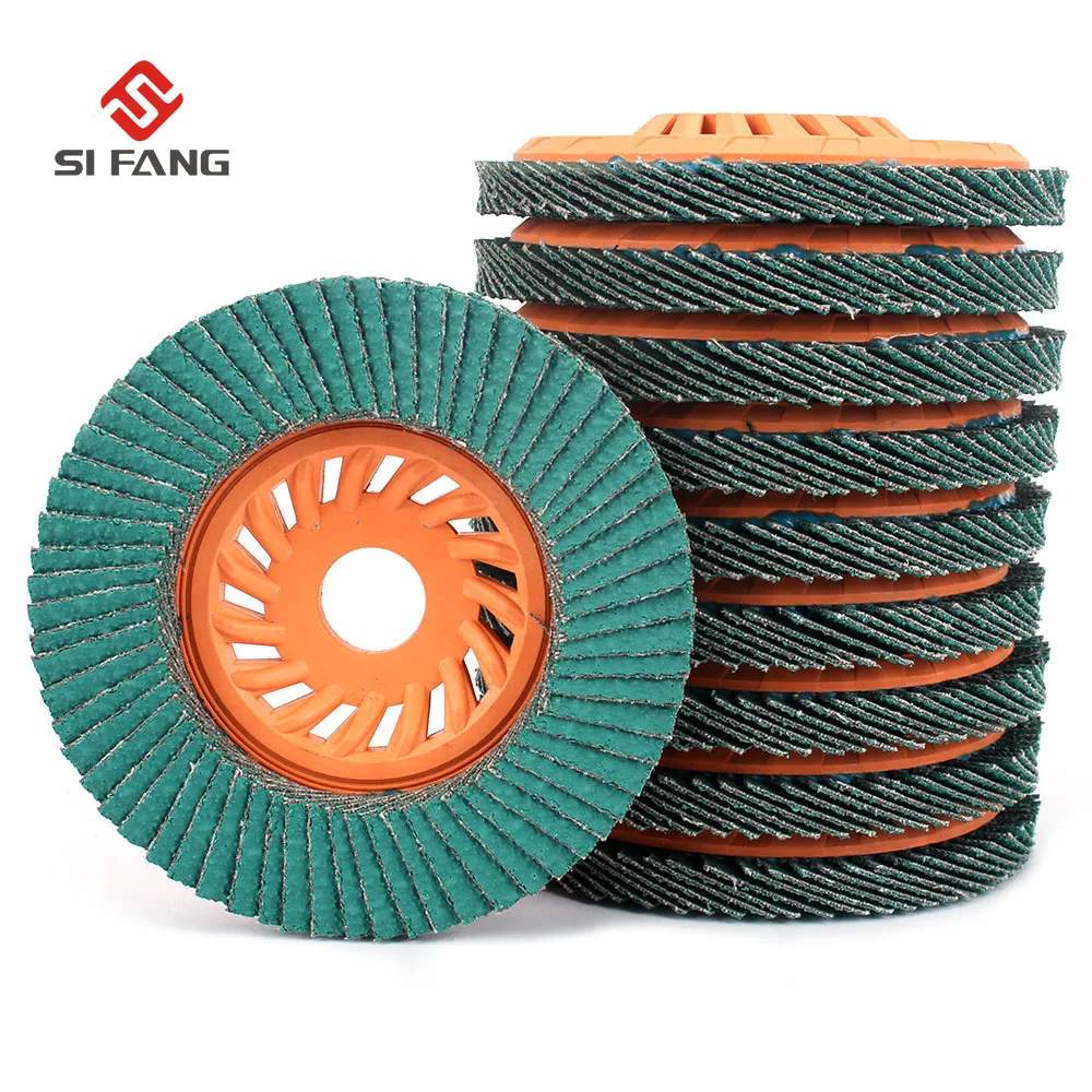 10Pcs 4'' Flap Disc Flap Wheel 60Grit Especially Suitable For Grinding Aluminum Metal Zirconia Alumina 5/8" Arbor Super Quality
10Pcs 4'' Flap Disc Flap Wheel 60Grit Especially Suitable For Grinding Aluminum Metal Zirconia Alumina 5/8" Arbor Super Quality