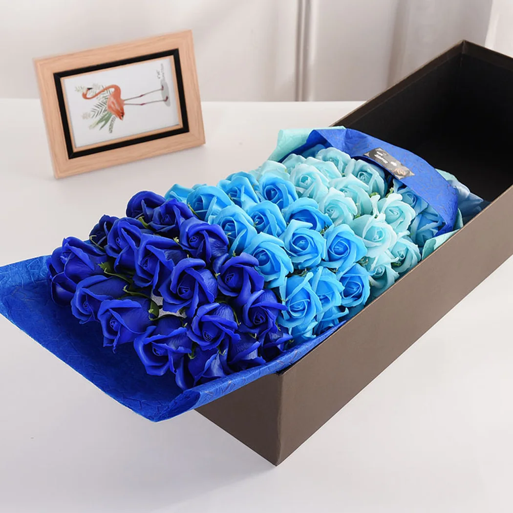 66PCS Valentine'S Day Beautiful Romantic Soap Flowers Mix Gorgeous Realistic Artificial Roses Preserved Flowers For Women
66PCS Valentine'S Day Beautiful Romantic Soap Flowers Mix Gorgeous Realistic Artificial Roses Preserved Flowers For Women