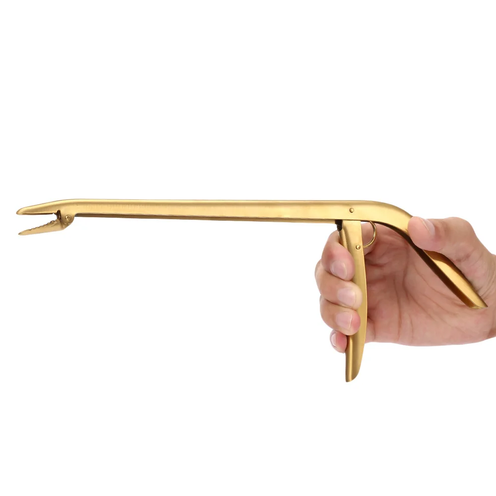 BL-032 Golden Fishing Pliers Hook Remove Clamp Stainless Steel Hooks Remover Tools | Спорт и развлечения