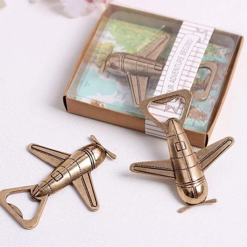 Vintage Airplane Bottle Opener Gift idea Wedding Favors & Gift for Guests Kitchen Tools Wedding Party accessories 10pcs/lot
Vintage Airplane Bottle Opener Gift idea Wedding Favors & Gift for Guests Kitchen Tools Wedding Party accessories 10pcs/lot