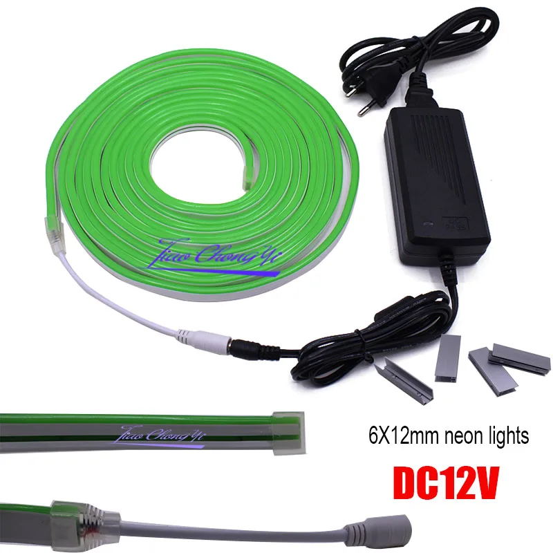 6 X 12mm DC12V SMD 2835 Flexible led strip neon ribbon lights silicone tube IP68 Red Green Blue white and led 12V power adapter
6 X 12mm DC12V SMD 2835 Flexible led strip neon ribbon lights silicone tube IP68 Red Green Blue white and led 12V power adapter