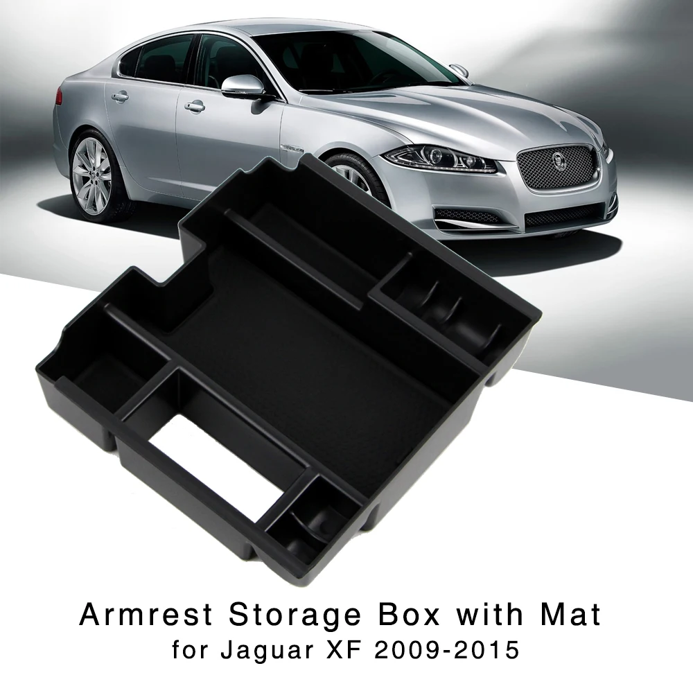 Armrest Storage Box for Jaguar XF 2009 2010 2011 2012 2013 2014 2015 Interior Organizer Center Console Holder Tray
Armrest Storage Box for Jaguar XF 2009 2010 2011 2012 2013 2014 2015 Interior Organizer Center Console Holder Tray