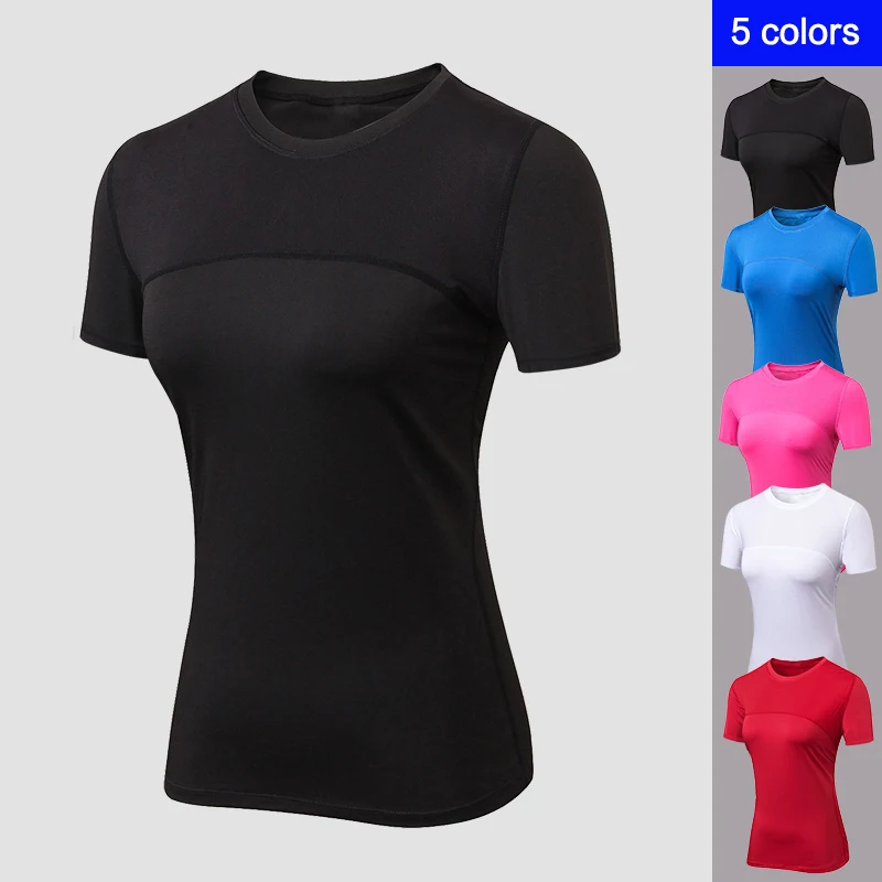 O-neck Top Female T-shirt Sport Breathable Top Fitness Women Qickly Dry Yoga Shirt High Elastic Short Sleeve Gym Sports
O-neck Top Female T-shirt Sport Breathable Top Fitness Women Qickly Dry Yoga Shirt High Elastic Short Sleeve Gym Sports