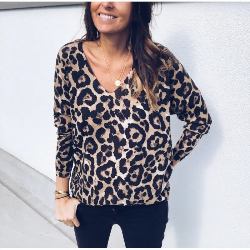 Hirigin Leopard Print Long Sleeve Shirts 2018 Hot Fashion Women Ladies Loose Casual Shirt Cotton Blouse Tops Shirt Clubwear
Hirigin Leopard Print Long Sleeve Shirts 2018 Hot Fashion Women Ladies Loose Casual Shirt Cotton Blouse Tops Shirt Clubwear