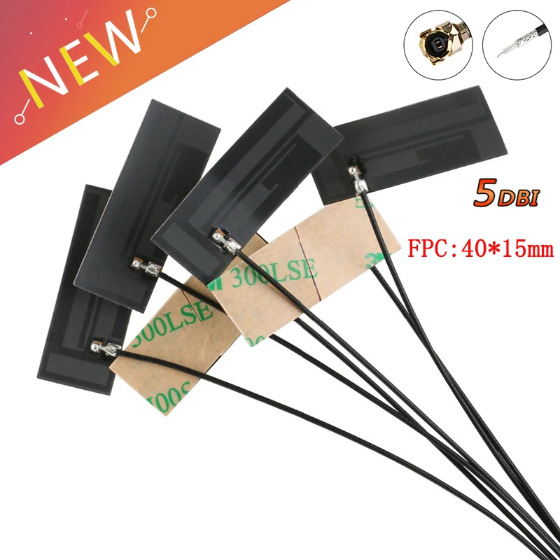 5 шт. 4G 3G Встроенная антенна LTE GSM CDMA WCDMA TDSCDMA 1 13 линия 12 см длина 5DBI FPC IPEX