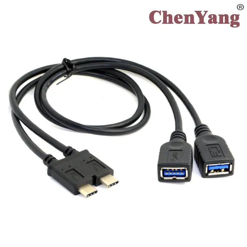 Zihan USB 3.1 Type-C Dual Cable to 3.0 A Female OTG Data Cable for New 13 inch Laptop Pro
Zihan USB 3.1 Type-C Dual Cable to 3.0 A Female OTG Data Cable for New 13 inch Laptop Pro