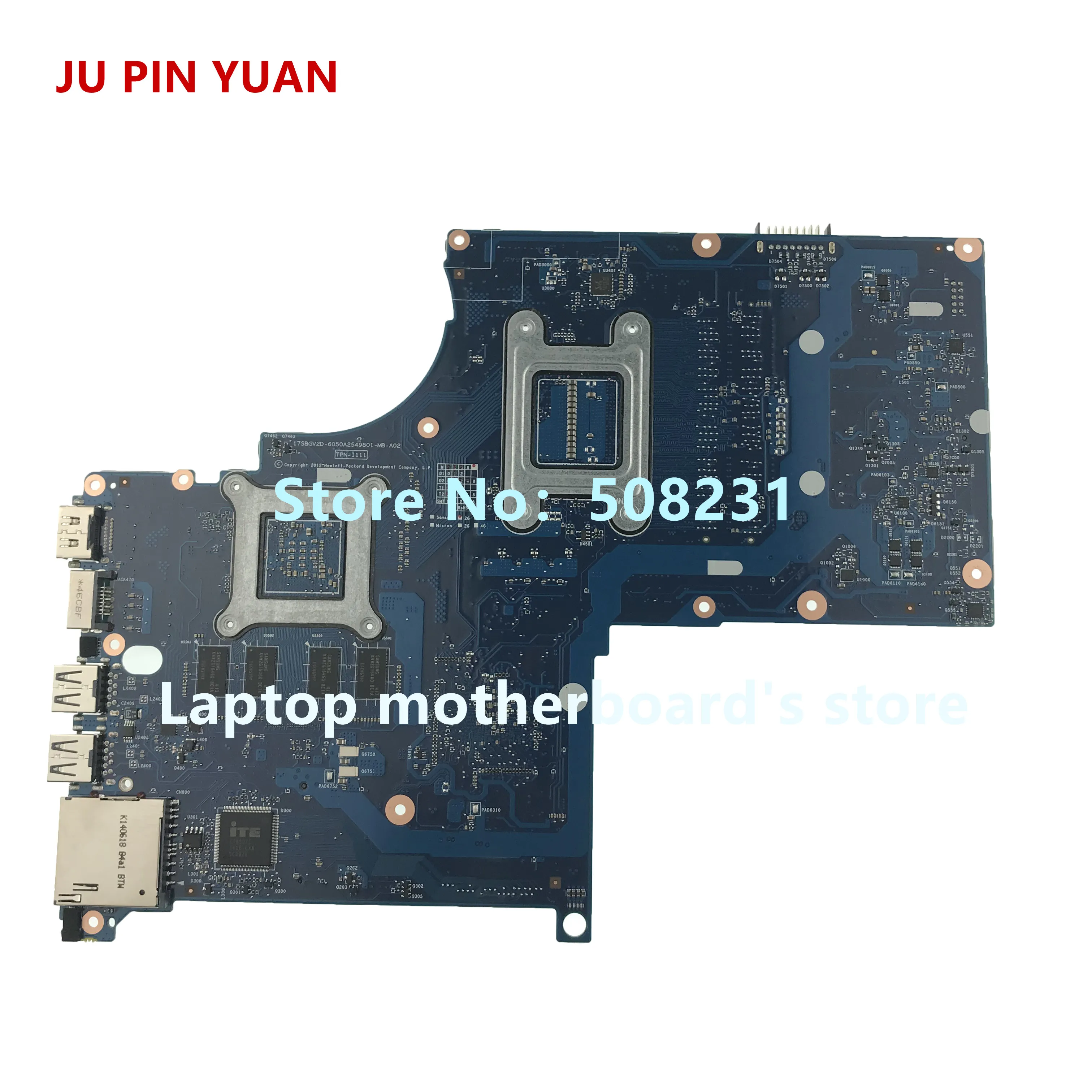 JU PIN YUAN 720266-001 720266-501 720266-601 mainboard For HP ENVY 17-J 17T-J Laptop motherboard GT740M 2GB fully Tested
JU PIN YUAN 720266-001 720266-501 720266-601 mainboard For HP ENVY 17-J 17T-J Laptop motherboard GT740M 2GB fully Tested